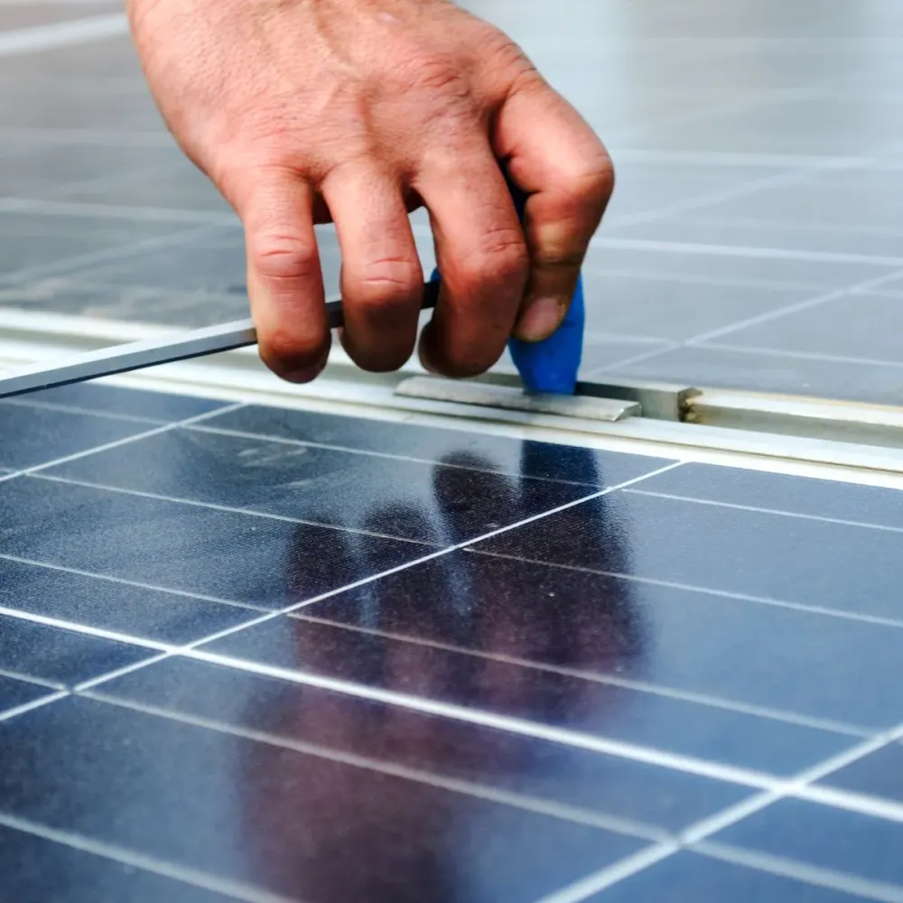 Fixation panneaux solaires à Gignac